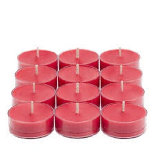 Candy Cane &amp; Spruce Universal Tealight Candles