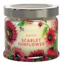Scarlet Sunflower 3-Wick Jar Candle