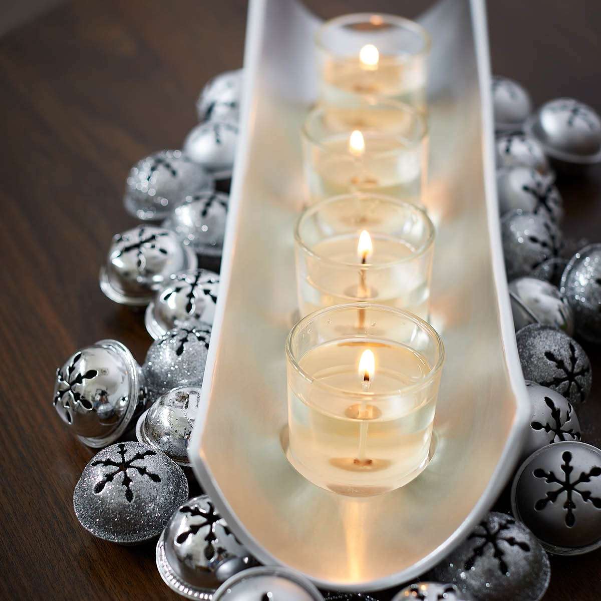 Silver Chic Centerpiece