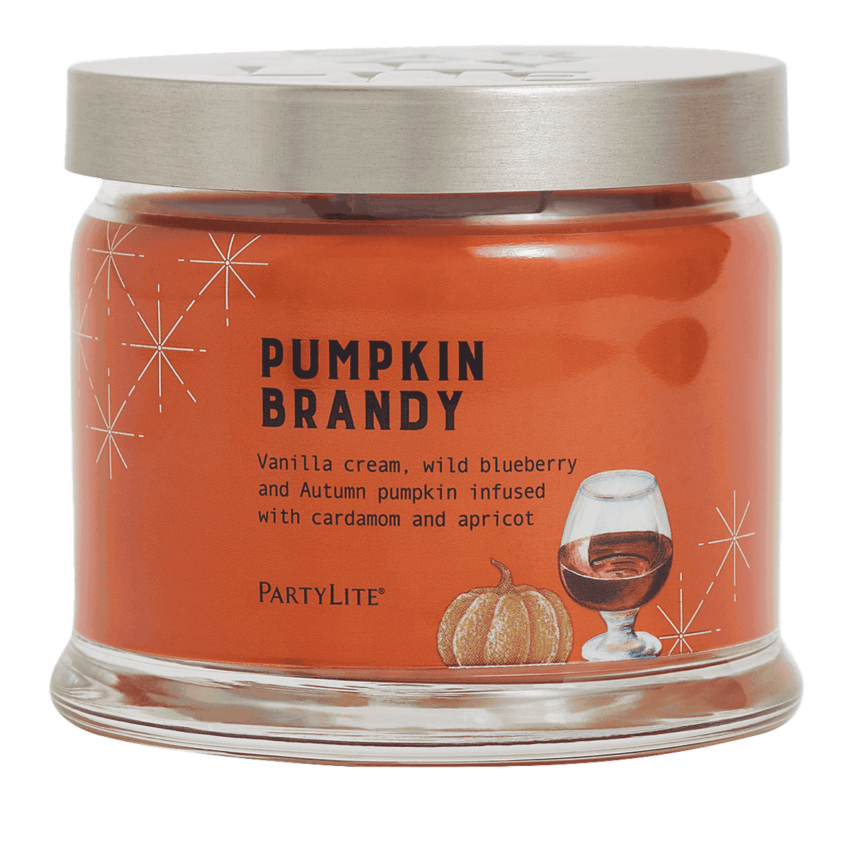 Pumpkin Brandy 3-Wick Jar Candle