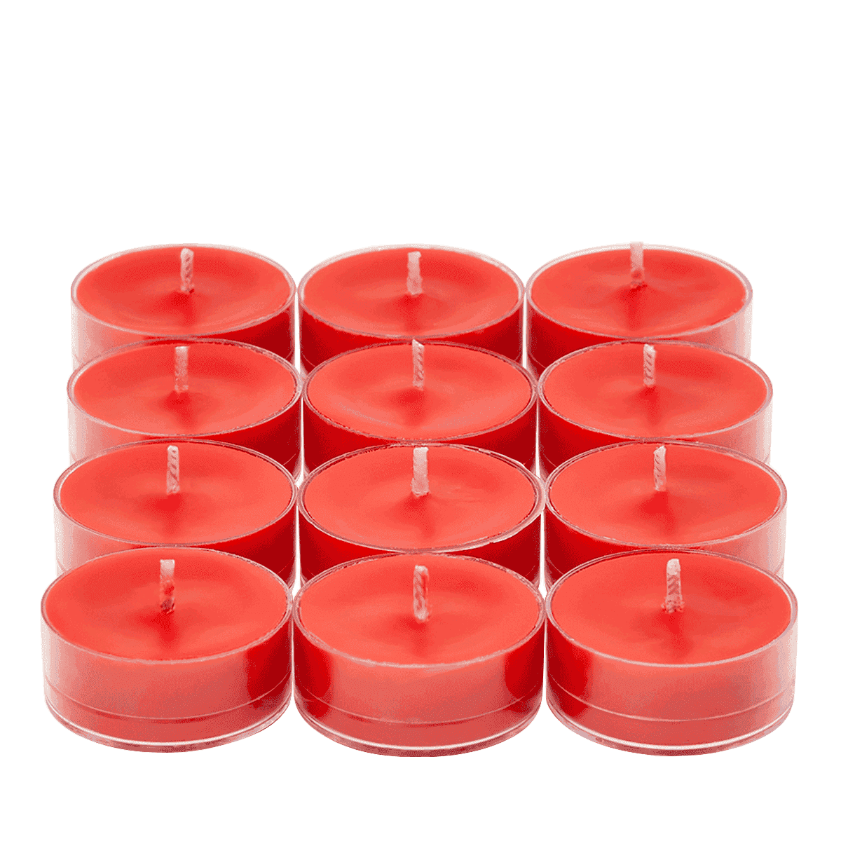Red tea lights deals
