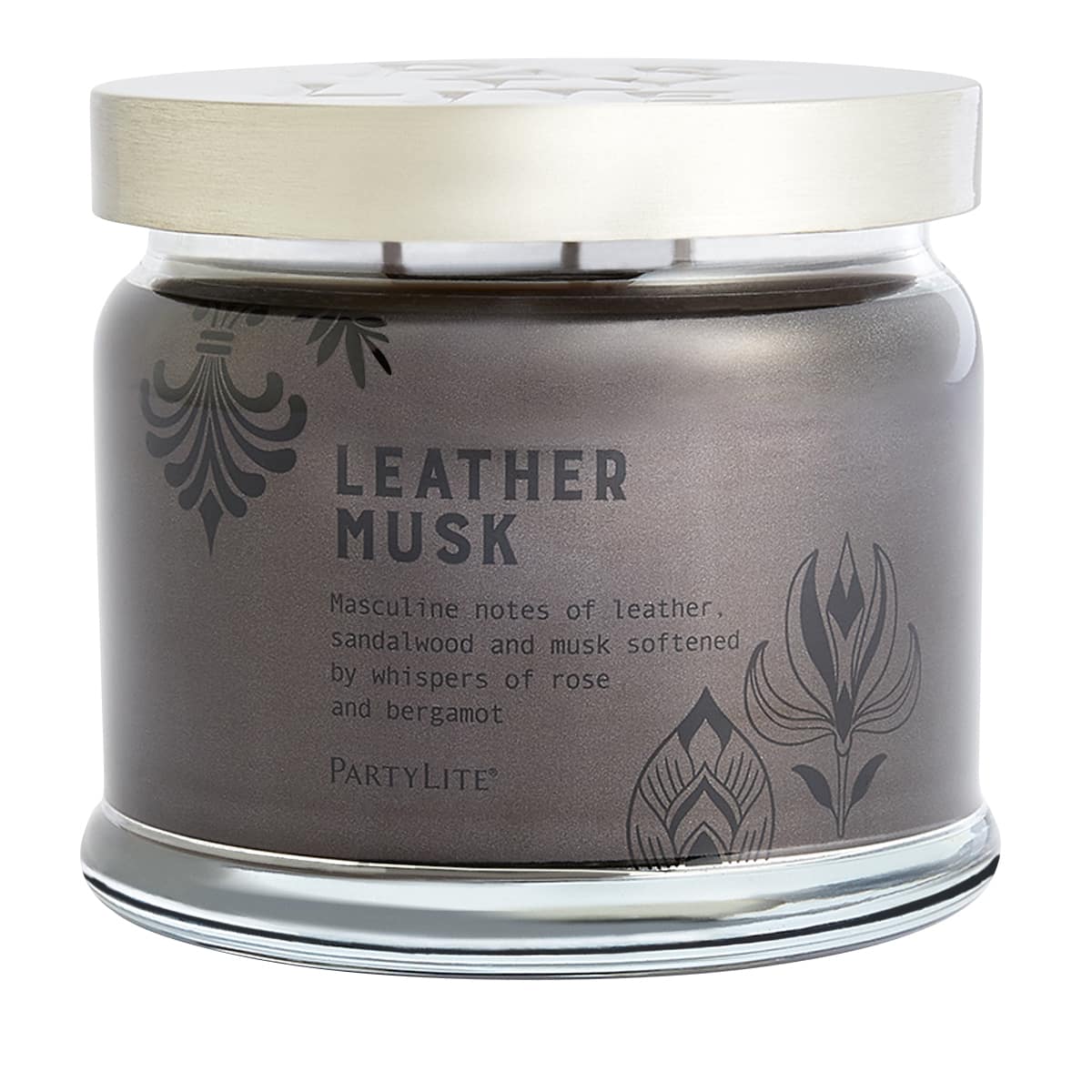 Leather Musk 3-Wick Jar Candle