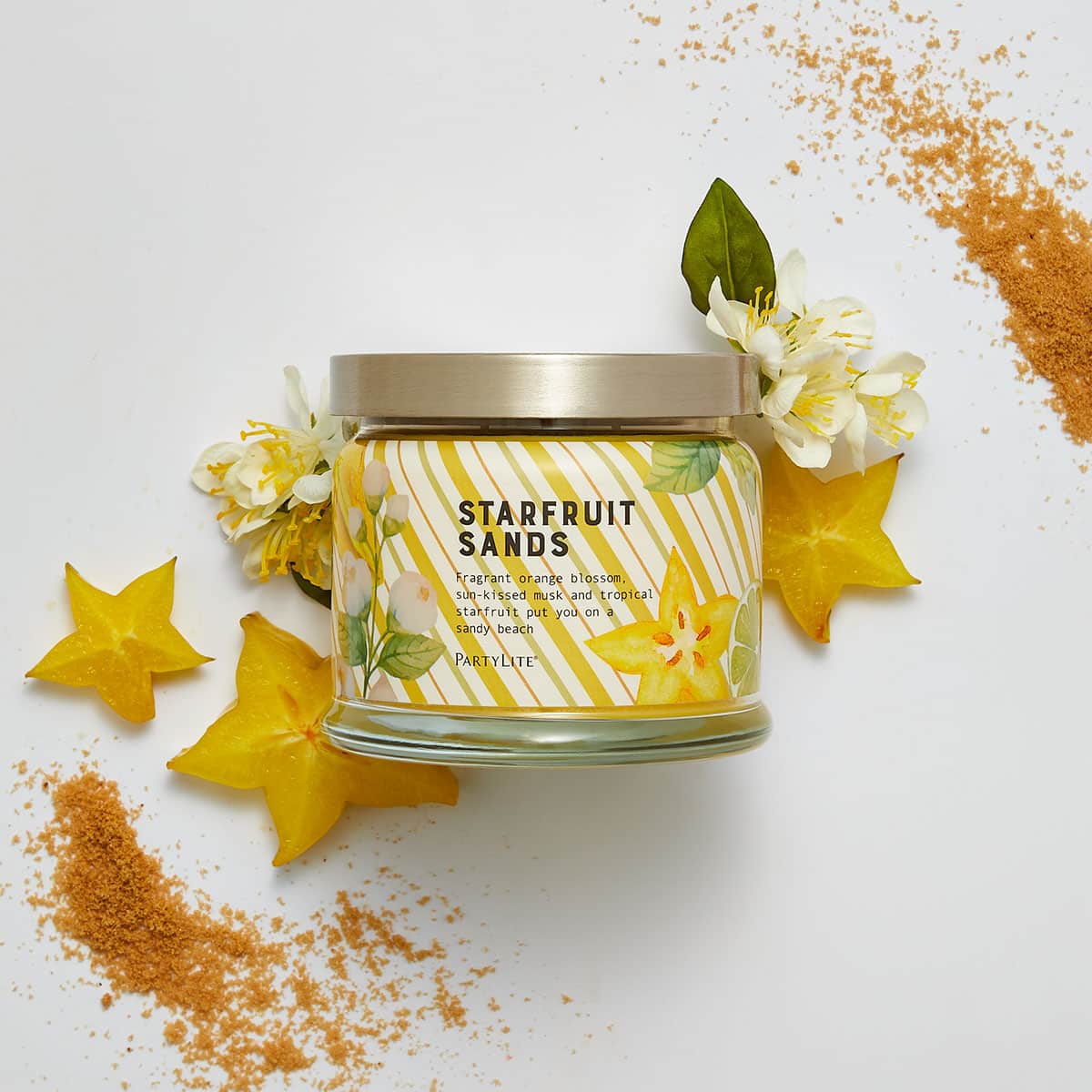 Starfruit Sands 3-Wick Jar Candle