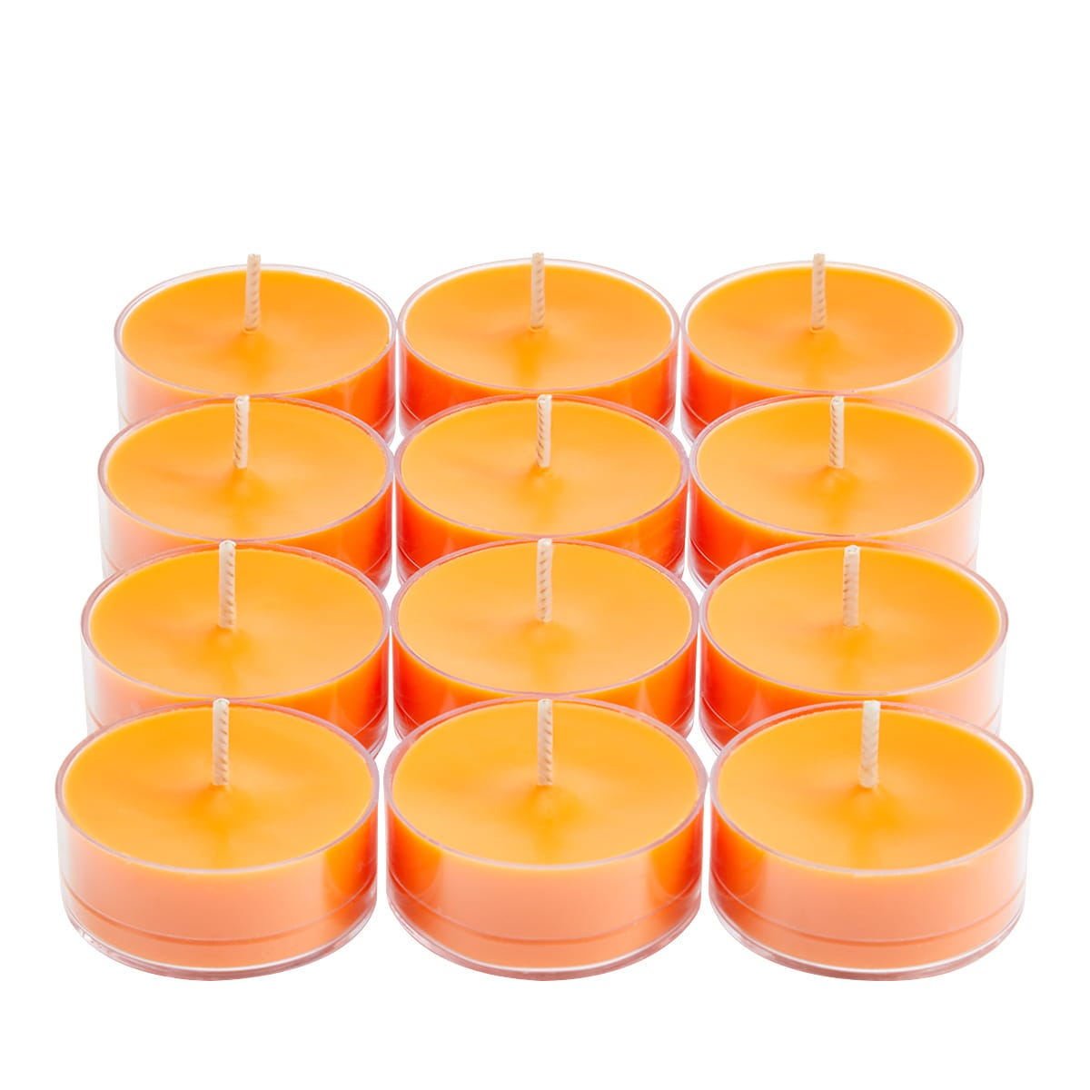 Orange Sherbet Universal Tealight Candles