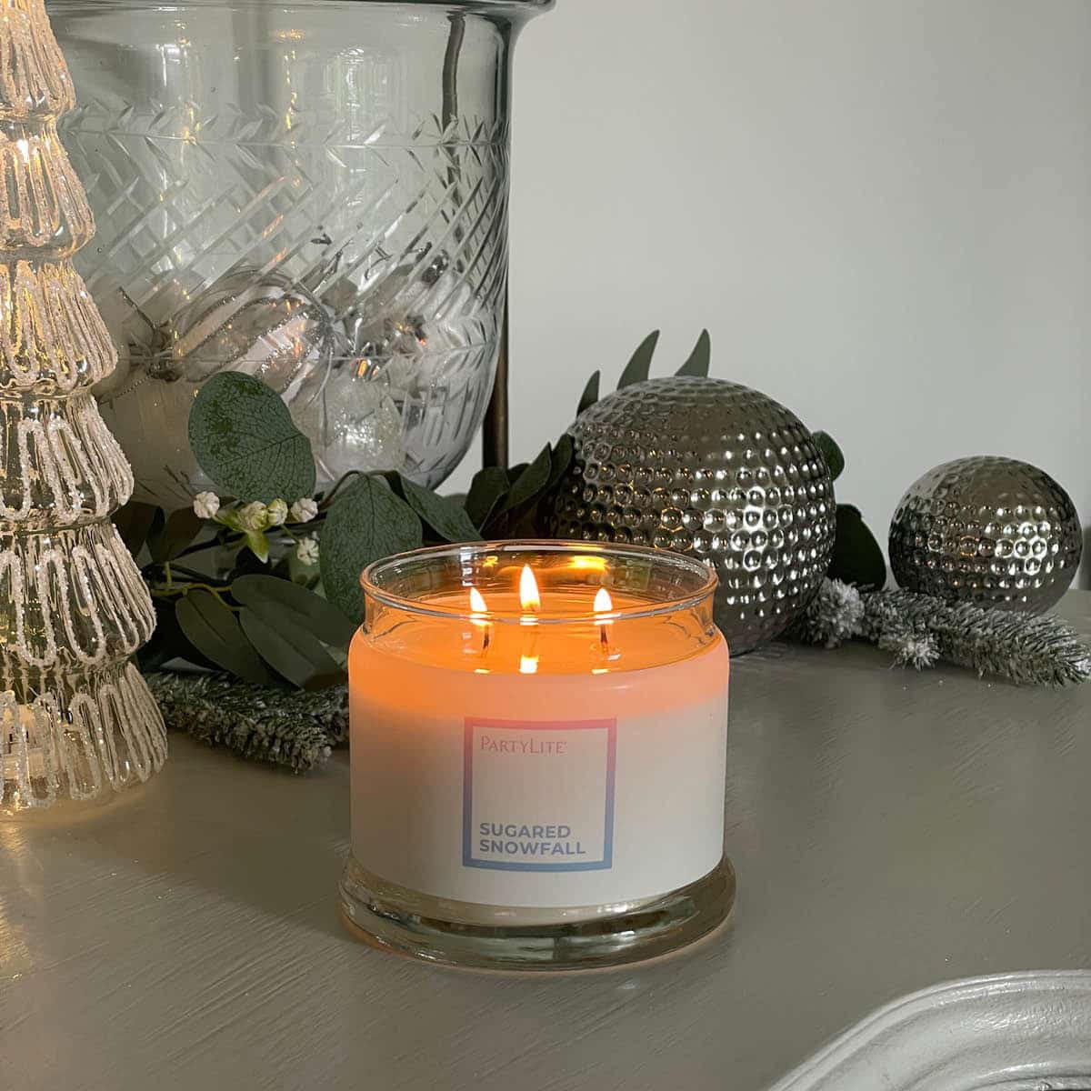 Sugared Snowfall 3-Wick Jar Candle