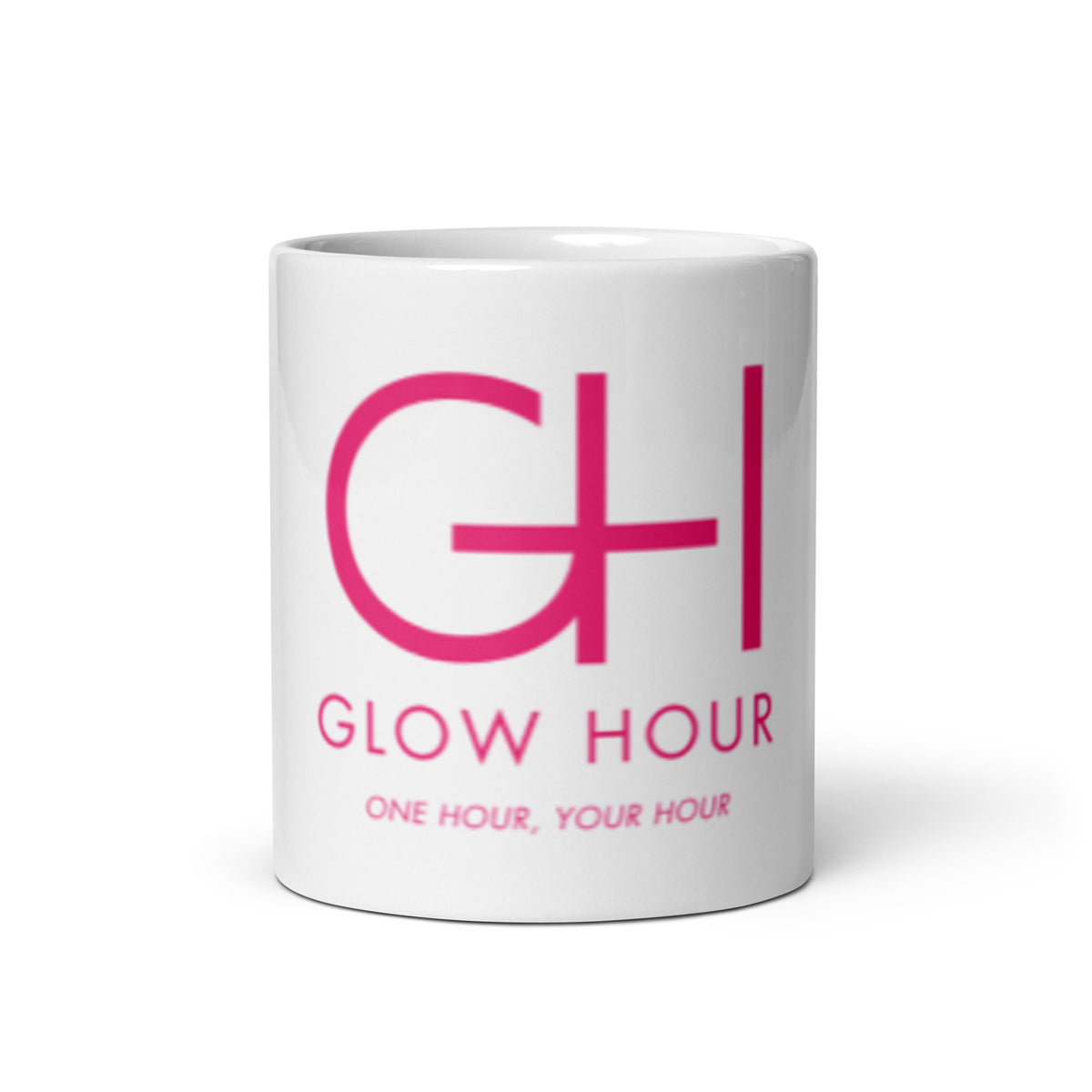 Glow Hour White Glossy Mug