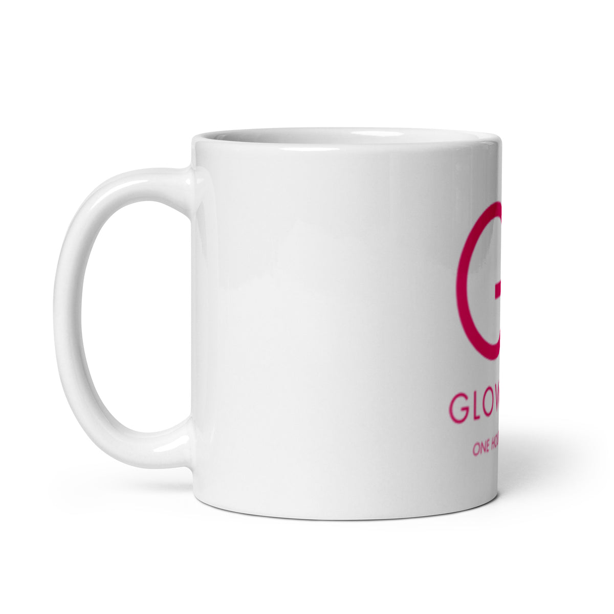 Glow Hour White Glossy Mug