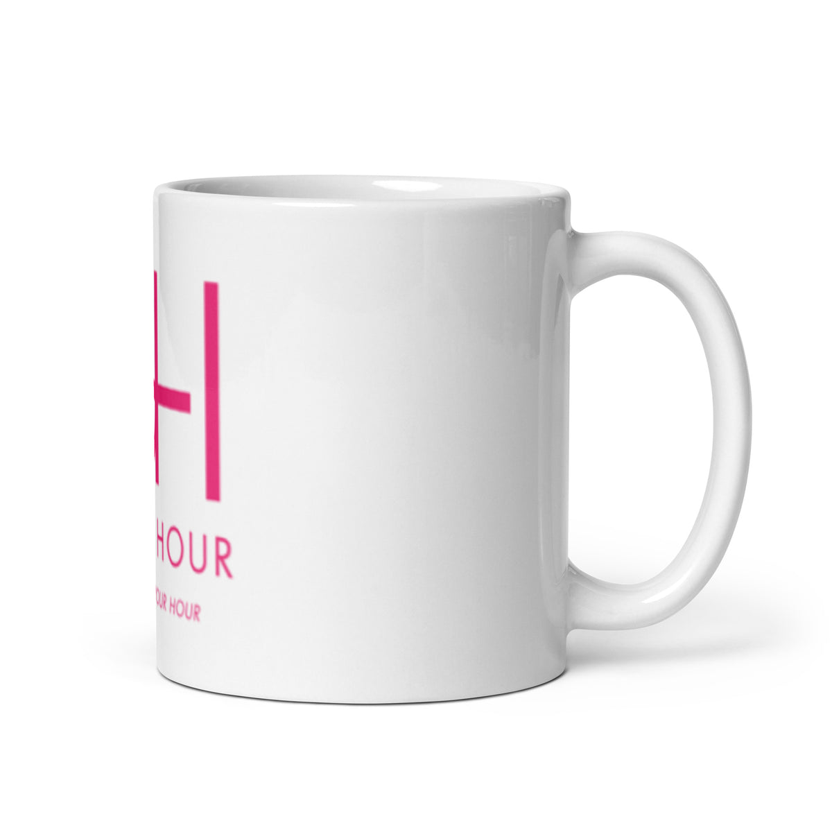 Glow Hour White Glossy Mug