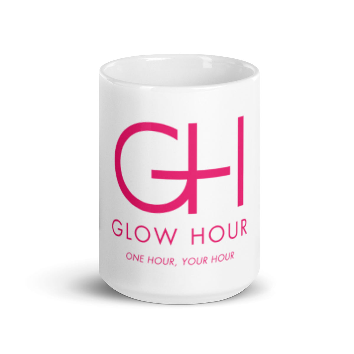 Glow Hour White Glossy Mug