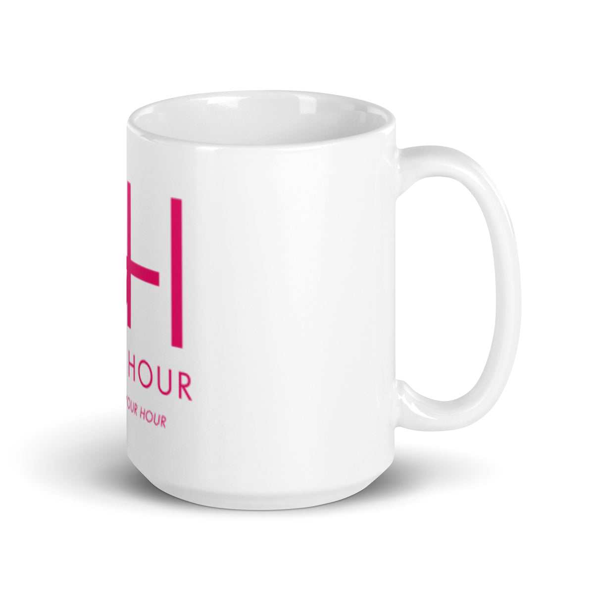 Glow Hour White Glossy Mug