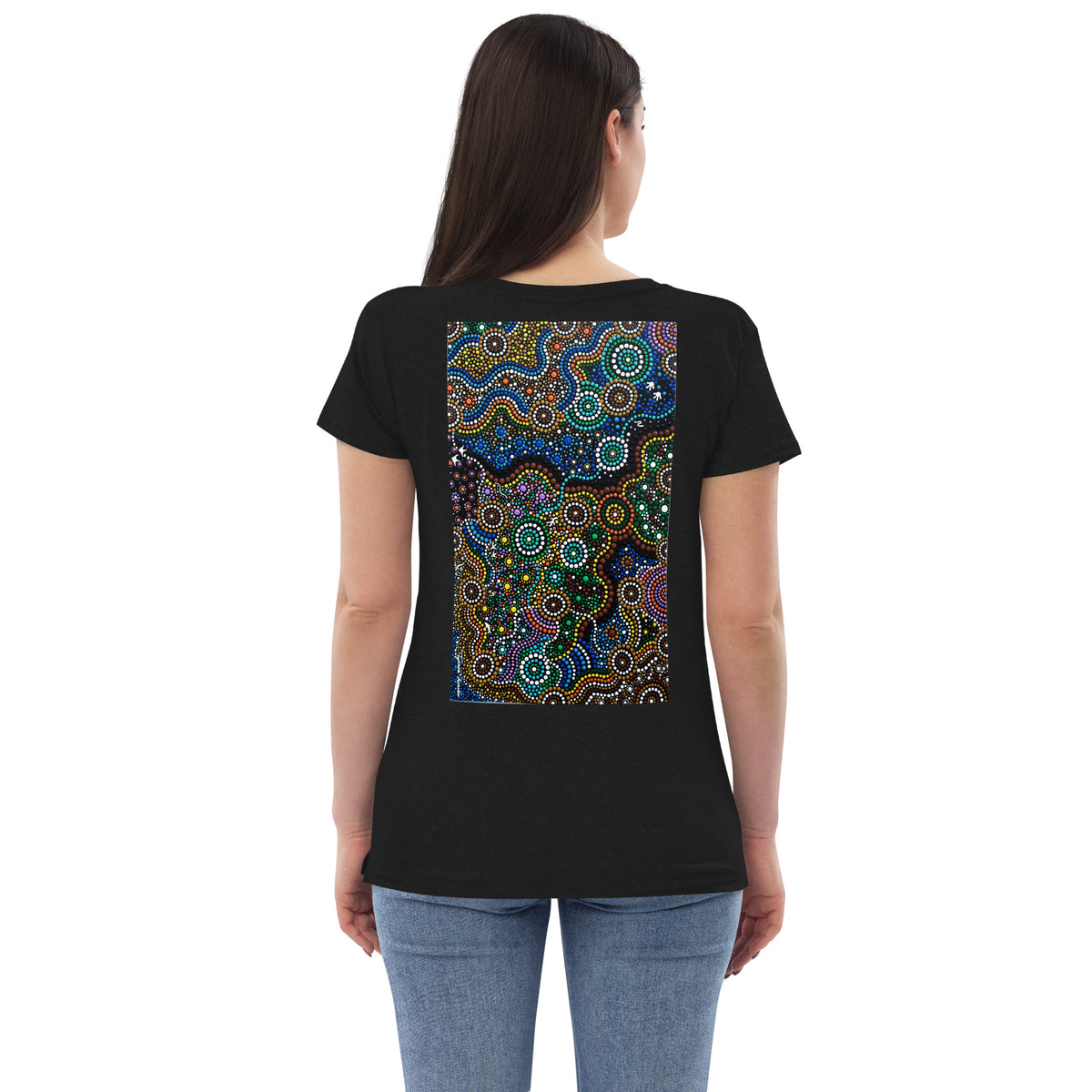 Glow Collection - Australiana Edition - Women’s recycled v-neck t-shirt