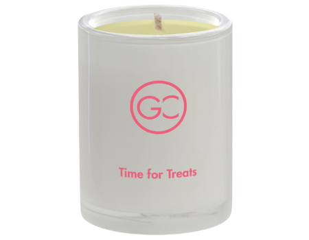 Time for Treats - Coconut &amp; Caramel Scented  Mini Jar Soy Candle 16hr Burn