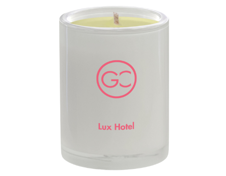 Lux Hotel - Violet Lily &amp; Lavender Scented Mini Jar Soy Candle 16hr Burn