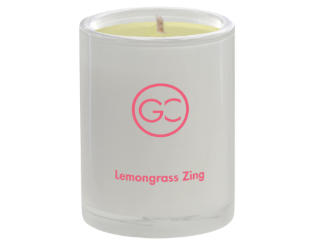 Lemongrass Zing Scented Mini Jar Soy Candle 16hr Burn