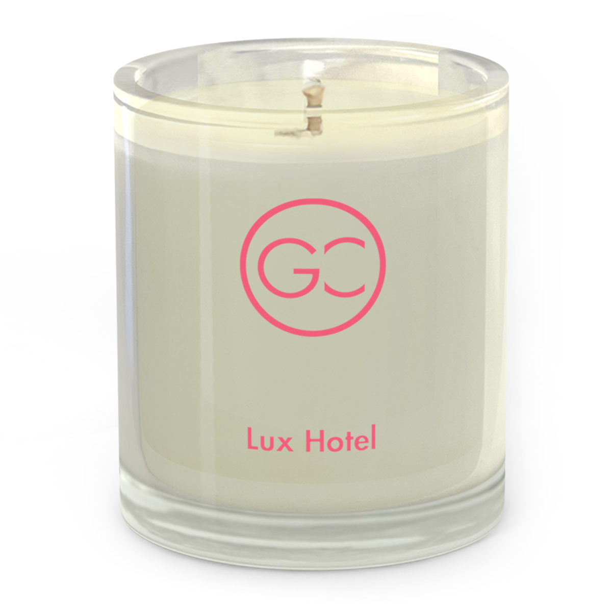 Lux Hotel - Violet Lily &amp; Lavendar Scented Soy Candle 55hr Burn