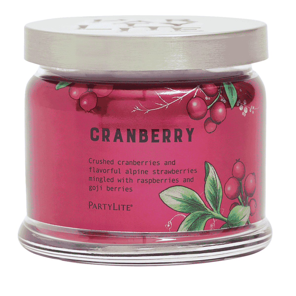 Cranberry 3-Wick Jar Candle