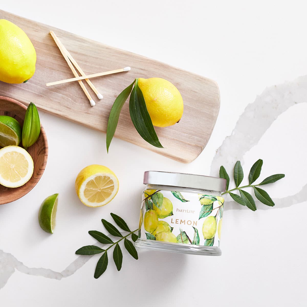 Lemon 3-wick Jar Candle