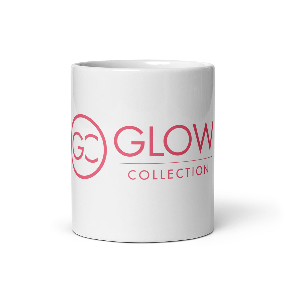 Glow Collection White glossy mug
